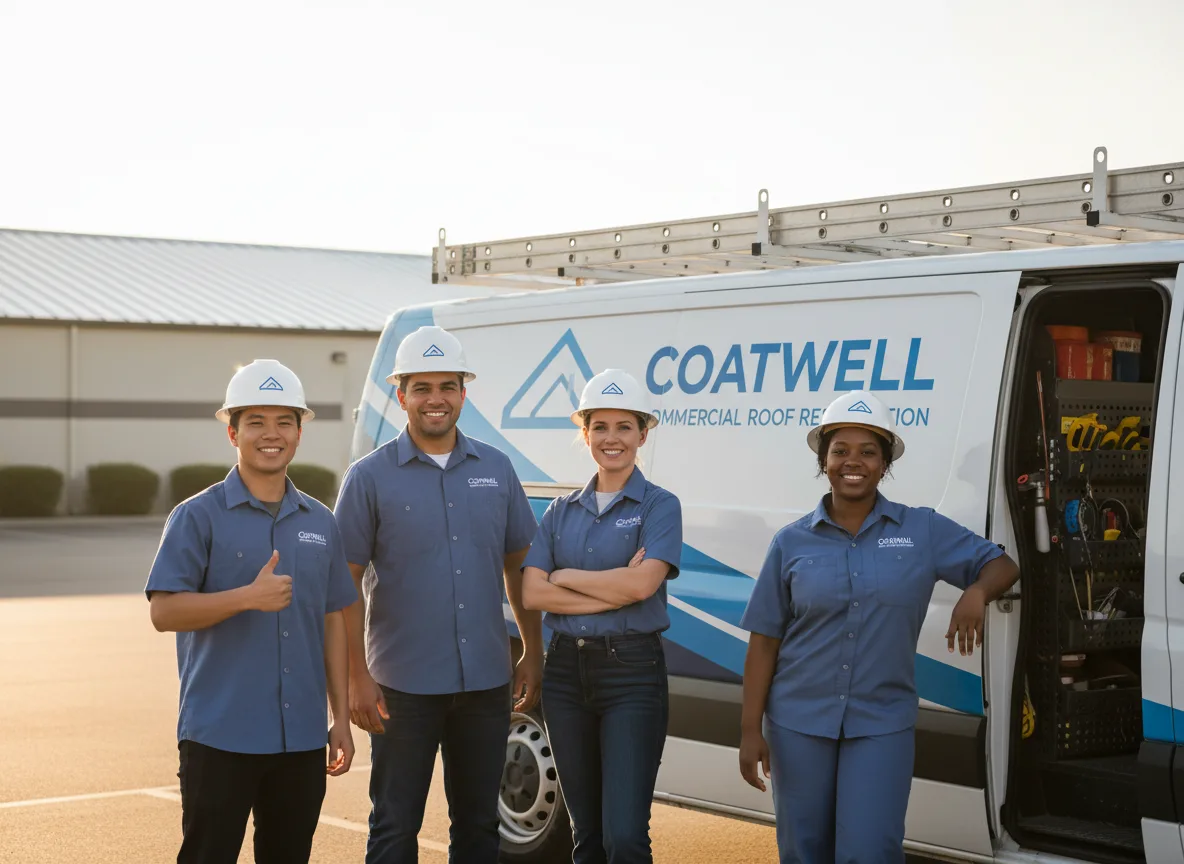 Commercial roof coating company in Lake Odessa, MI
